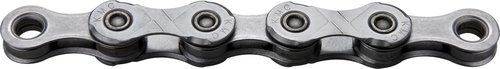 KMC X12 Chain 12-Speed | Mountain Bike/Road/Gravel | Shimano & Campagnolo Compatible | 126 Links, Missing Link Included | Silver