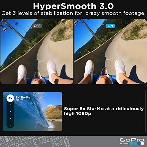GoPro HERO9 Black Waterproof Action Camera with Front LCD & 5K Video - H9 Black