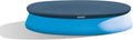 INTEX 28022E Pool Cover - Durable Fit for 12ft Round Easy Set Pools | Includes Drain Holes & Rope Tie