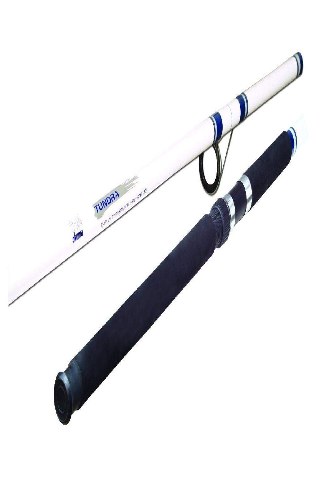 Okuma Tundra Surf Glass Spinning Rods (Large, White/Blue)