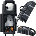 Large Capacity Football Gear Bag with Wheels & Multiple Pockets
