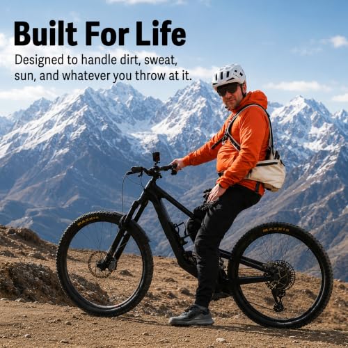 Arctos Mountain Bike Hydration Pack with Bladder - Bounce-Free Lumbar Design