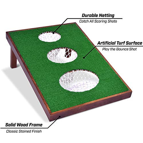 GoSports BattleChip Golf Game Set with Targets, Foam Balls & Carrying Case