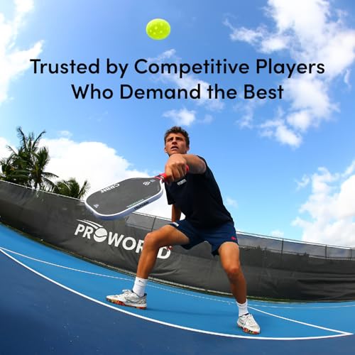 CRBN Pickleball Paddle - TruFoam Genesis Elongated 14mm Performance Paddle