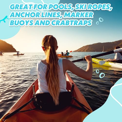 Blue and White Crab Trap Floats - Anchor Buoy Set of 4