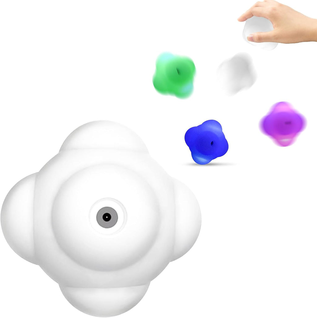 Smart Reaction Ball - Reflex Training Tool with Color-Changing Lights | Rechargeable Silicone Design
