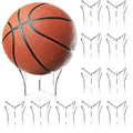 12-Pack Acrylic Ball Display Stands for Sports Balls and Collectibles