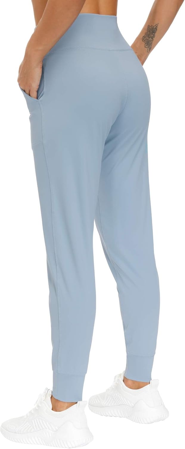 The Gym People Women's Joggers - Lightweight Athletic Pants for Yoga, Running & Workouts
