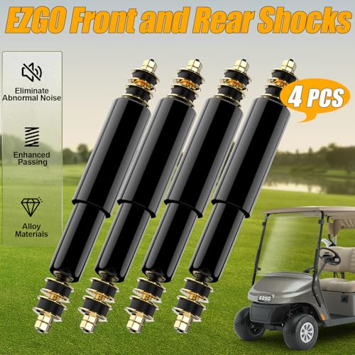 ENEKERP Golf Cart Shock Absorbers Front & Rear for EZGO TXT & Medalist 1994+