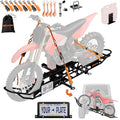 Mockins 83-Inch Tilting Dirt Bike Carrier Hitch Mount Rack with 500 lbs Capacity