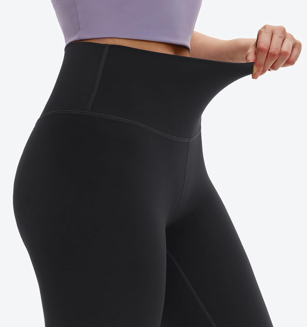 Skiennix High Waisted Leggings - Soft & Stretchy Yoga Pants for Women | 25" Length