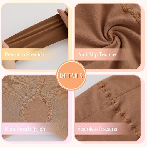Toddler Girl Women Ballet Dance Tights - 7-9 Years Light Suntan