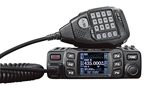 AnyTone AT-778UV Dual Band VHF/UHF Mobile Radio Transceiver 25W with LCD