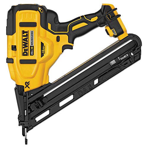 DEWALT 20V MAX XR 15-Gauge Cordless Finish Nailer - Tool Only