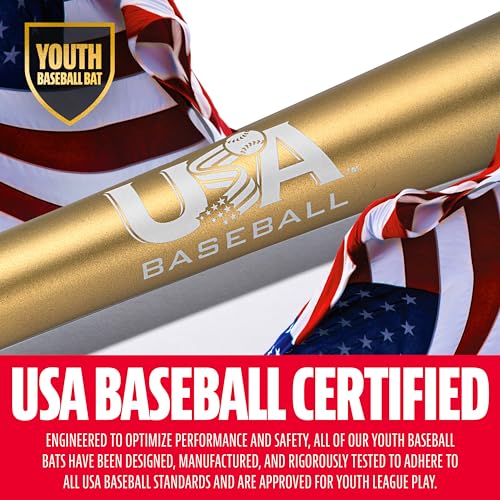 Youth Baseball Bat - Franklin Heist Aluminum 30 Inch / 21 Oz Black