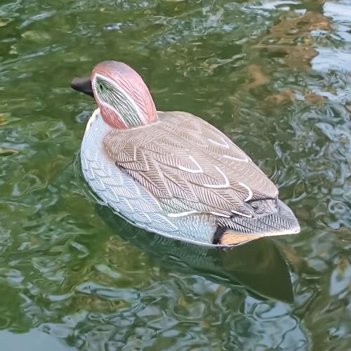 Durable Floatable Mallard Duck Decoy for Hunting and Garden Decor - 1 Pack