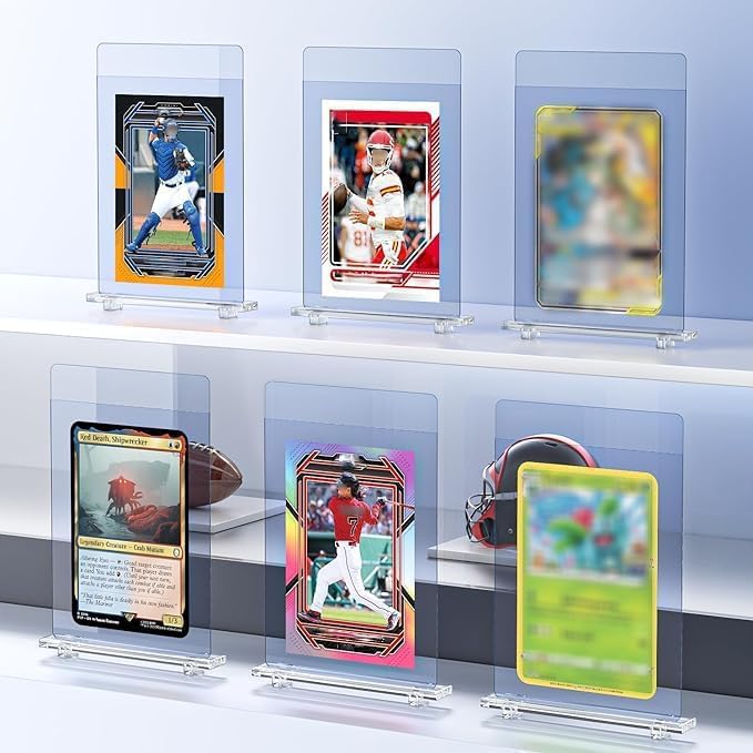 Skiennix 200ct Semi Rigid Card Holders - Ultra Clear Soft Sleeves for PSA, SGC, BGS, CSG Graded Cards