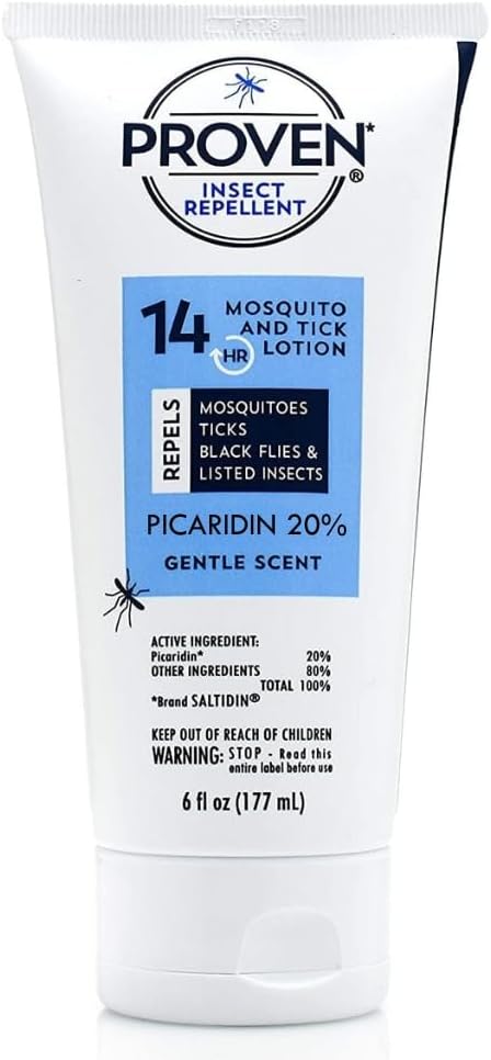 Skiennix Insect Repellent Lotion - DEET-Free Formula for 14-Hour Protection | 6 Ounce, Gentle Scent
