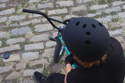 Triple Eight Gotham MIPS Helmet for Biking, Skating & Roller Derby - Small-Medium Black Matte