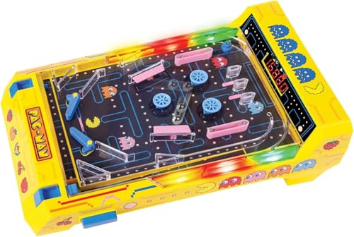 Pac-Man Arcade Pinball Game - Electronic Tabletop Retro Fun