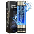 Fruaros Gold Hydrogen Water Bottle Generator – Portable Hydrogen-Rich Water, Up to 6000 PPB, Certified Safe & Reusable