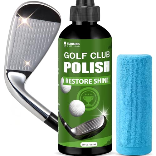 Golf Club Polish & Cleaner Kit - Rust, Scratch Remover & Shine