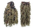 Men's Brown Camouflage Ghillie Suit - Lightweight Hybrid Hunting & Airsoft