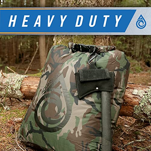 AquaQuest Rogue Waterproof Dry Bag Set 10L, 20L & 30L - Olive Drab, Roll Top