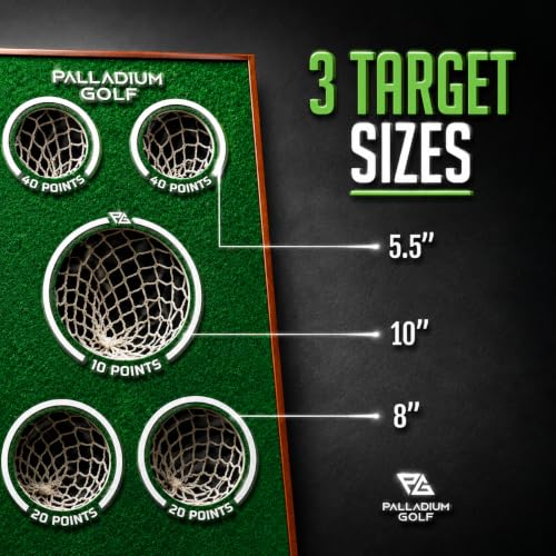 Golf Chipping Game Board Set - Indoor & Outdoor Short Game Practice
