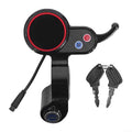 Electric Scooter LCD Display for H5 E-Scooter Thumb Throttle Speedometer, E-Bike Thumb Throttle Controller with LCD Display Panel Cycling Monitor Scooter Controller