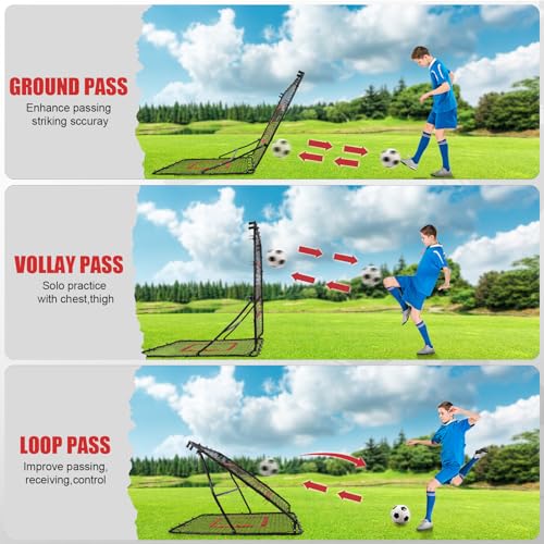 Black Pro Baseball & Softball Rebounder Net - Multi-Sport Pitch Back Training Aid