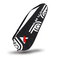 XGOPTS Thicken Badminton Racket Bag Single Shoulder Racket Case 2 Racquet Tennis Racket Cover Holder Bag Waterproof Padded Racket Carrying Bag Outdoor Sports Storage Bag for Men, Women, Youth