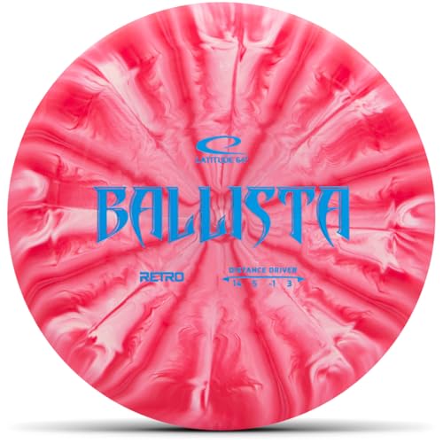 Latitude 64 Retro Burst Disc Golf Set 6-Pack - Beginner Friendly, Includes Keystone, Fuse, River & More