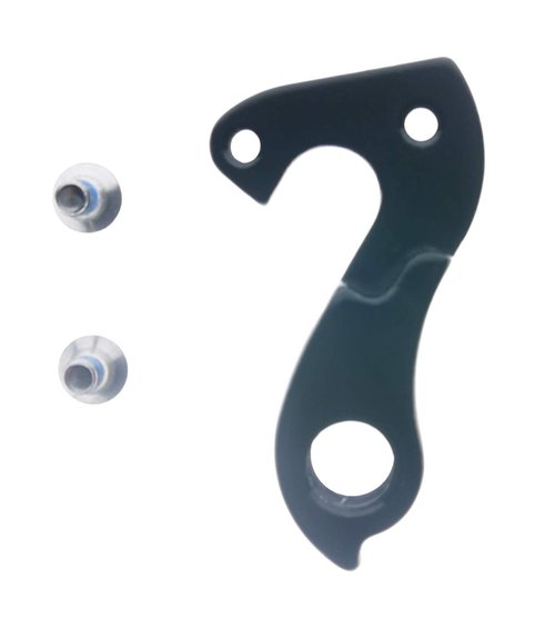 Juscycling Derailleur Hanger Fit for Avanti EMC Fuji Jamis Norco Pinarello Sette Stevens Univega 120 - Aluminum, Black