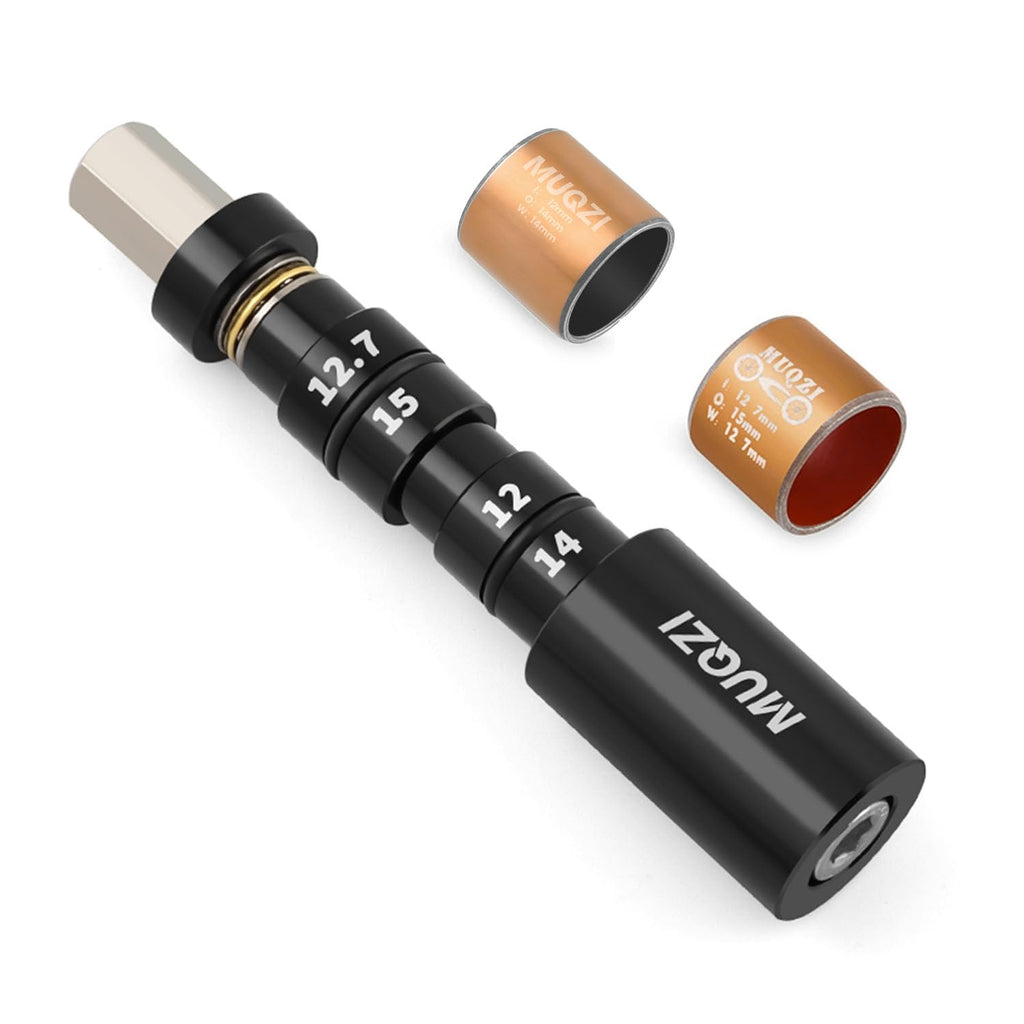 YUTUING Rear Shock Bearing Bushing Tool Kit, MTB Rear Shock Bearing Bushing Replacement Installation and Removal Tool for Mountain Road Bicycles Rockshox Fox, Black