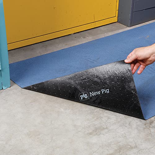 Pig Absorbent Adhesive-Backed Floor Mat Roll 32"W x 100' L Industrial Absorbent Mat