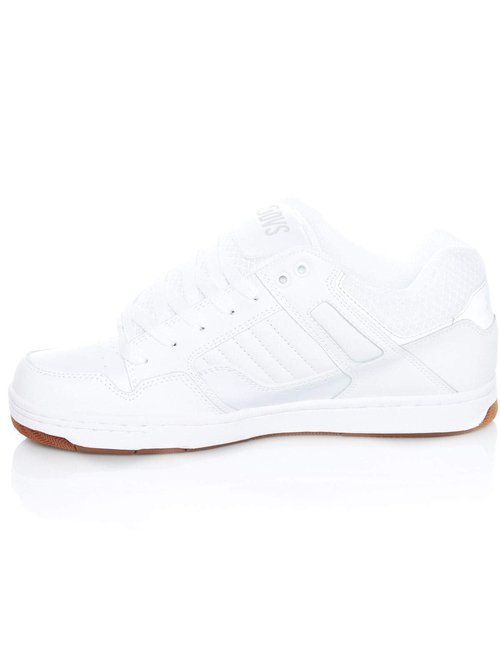 DVS mens Enduro 125 Skate Shoe, White Reflective Gum New Black, 9.5 US
