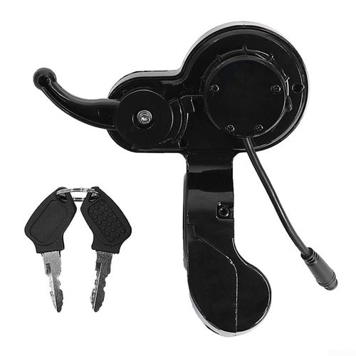 Electric Scooter LCD Display for H5 E-Scooter Thumb Throttle Speedometer, E-Bike Thumb Throttle Controller with LCD Display Panel Cycling Monitor Scooter Controller