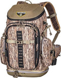 TENZING Hangtime Day Pack for Tree Stand Hunting - Mossy Oak Bottomland, 7 Compartments, 15 Pockets, 1600 cu in