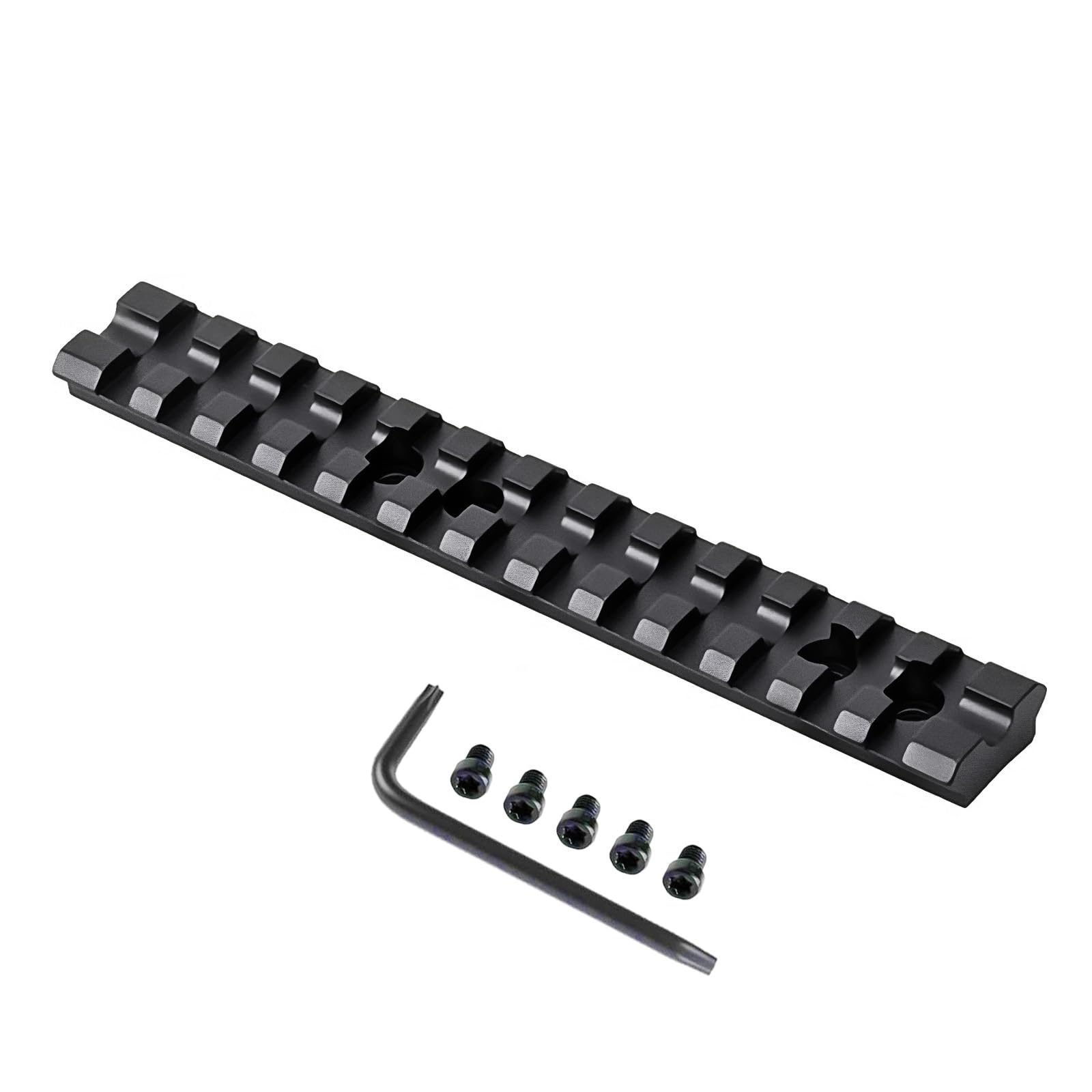 Persei Mossberg 500/590/835 Shotgun Picatinny/Weaver Rail Mount, 13 Slots Low Profile Scope Base Top Rail Mount