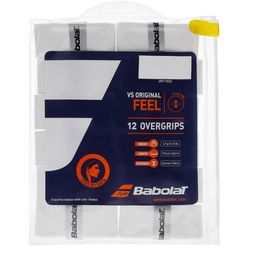 Babolat VS Overgrips 12-Pack White