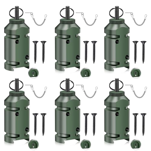 Wallace Forge 6-Pack 12 Gauge Camping Trip Wire Alarm with Screws - Outdoor Security