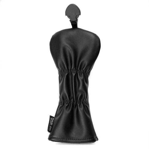 SHABIER Black Golf Headcover with Number Design for Golf Club (One Set 4pcs)
