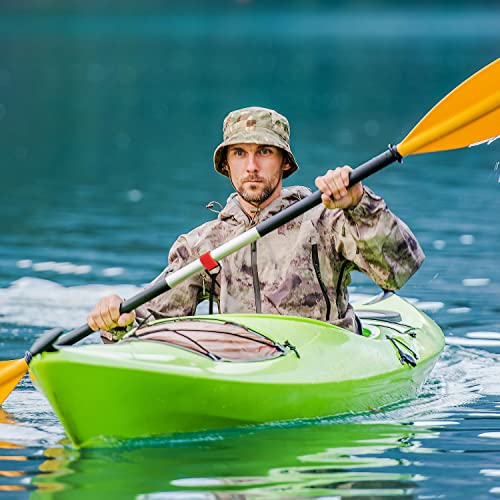 2 Pack Kayak Paddle Leash with Gel Grip for Secure Paddling & Fishing Rods - Boncas