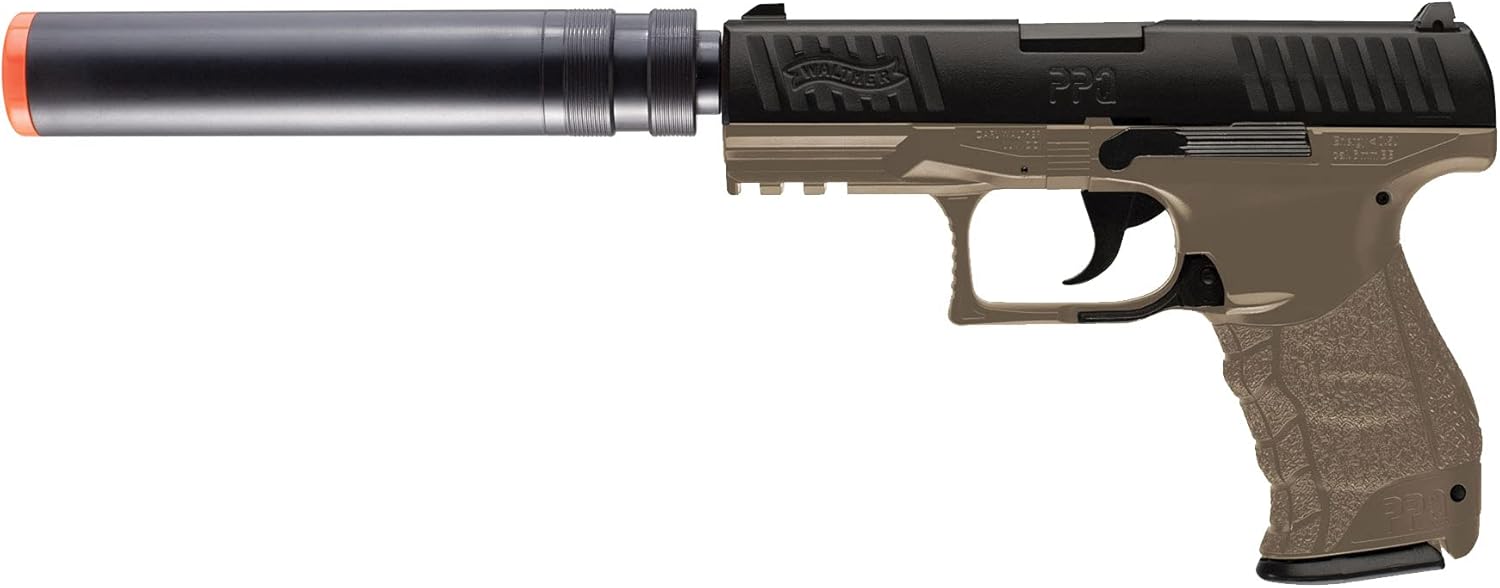 Umarex Walther PPQ Airsoft Gun - Realistic 6mm BB Pistol for Ultimate Shooting Fun