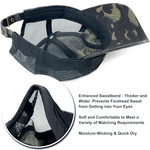 Loneshark Tactical Camo Baseball Hat - OCP Cap, One Size, Back Mesh Multicam