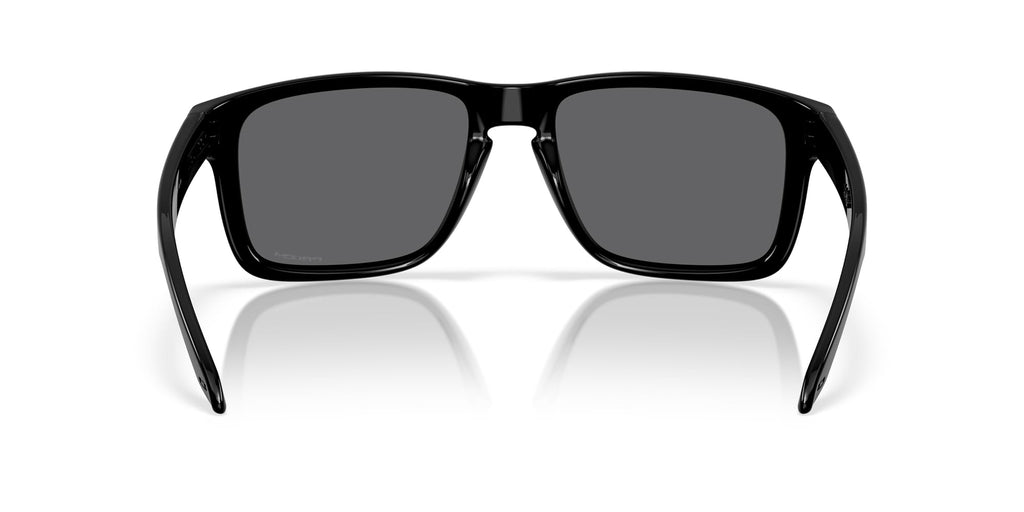 Oakley OO9487F Holbrook XXL Low Bridge Fit Sunglasses, Polished Black/Prizm Black, 61 mm