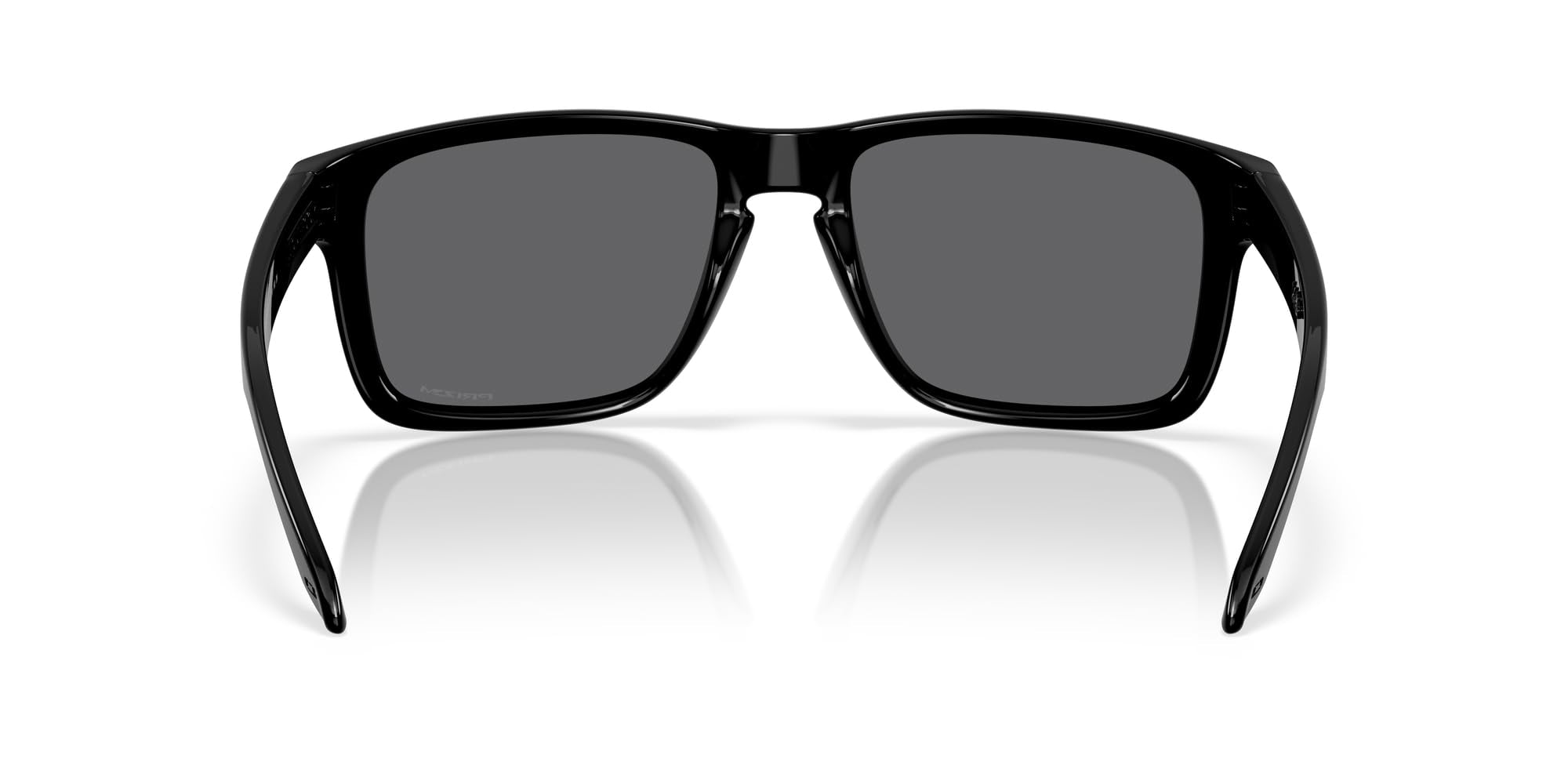 Oakley OO9487F Holbrook XXL Low Bridge Fit Sunglasses, Polished Black/Prizm Black, 61 mm