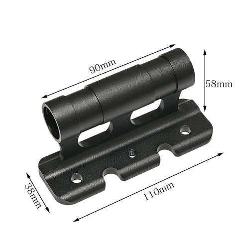 HUIOP Bike Fork Mount, Bike Fork Mount Quick Release Thru Axle Carriers Front Fork Block Car Roof Rack Carriers for 5x100mm 12x100mm 15x100mm 15x110mm