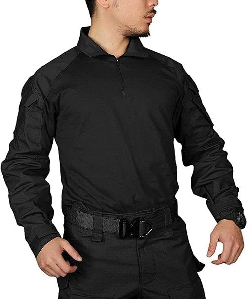 EMERSONGEAR Men's Tactical Shirt - Gen3 Quick Dry Long Sleeve BDU for Airsoft & Paintball